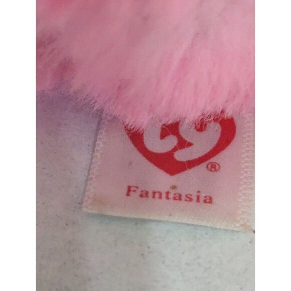 TY Puffies Coconut the Monkey and Fantasia pink Unicorn 4" - Picture 9 of 10